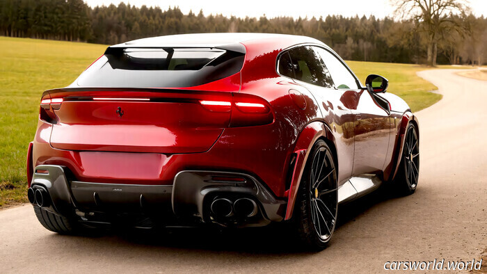 Ferrari Purosangue ottiene un Restyling ampio e rumoroso / Carscoops